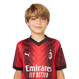 AC Milan 23/24 Kid's Home Shirt and Shorts