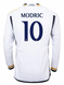 MODRIĆ #10 Real Madrid 23/24 Men's Home Long Sleeve Shirt