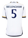 BELLINGHAM #5 Real Madrid 23/24 Kid's Home Shirt and Shorts