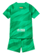 Barcelona 23/24 Kid's Green Goalkeeper Shirt and Shorts