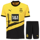 Borussia Dortmund 23/24 Kid's Home Shirt and Shorts