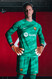 Barcelona 23/24 Men's Green Goalkeeper Long Sleeve Shirt