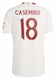 CASEMIRO #18 Manchester United 23/24 Stadium Men's Third Shirt - Man United Font