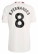 B.FERNANDES #8 Manchester United 23/24 Stadium Men's Third Shirt - PL Font