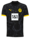 Borussia Dortmund 23/24 Kid's Away Shirt and Shorts