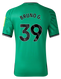 BRUNO G. #39 Newcastle United 23/24 Stadium Men's Away Shirt - PL Font