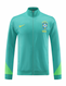 Brazil 23/24 Men's Turquoise Long Zip Jacket
