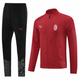 AC Milan 23/24 Men's Red Long Zip Jacket
