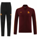 AS Roma 23/24 Men's Bordeaux Long Zip Jacket