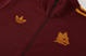 AS Roma 23/24 Men's Bordeaux Long Zip Jacket