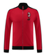 AC Milan 23/24 Men's Red-Black Long Zip Jacket