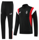 AC Milan 23/24 Men's Black Long Zip Jacket