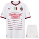 AC Milan 22/23 Kid's Away Shirt and Shorts