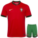 Portugal 2024 Kid's Home Shirt and Shorts