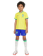 Brazil 2024 Kid's Home Shirt and Shorts