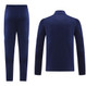 Italy 24/25 Men's Dark Blue Long Zip Jacket