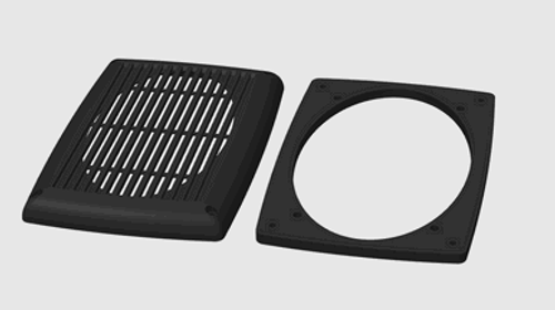 BMW E28 Front Speaker Cover Set (L+R) | OEM-Style Replacement BMW E28 Front Speaker Cover Set (L+R) | OEM-Style Replacement