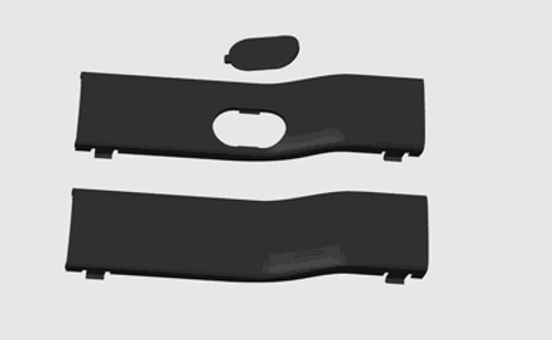 BMW E36 Front Bocel Trim – Optional Plate Holder Screw Cover BMW E36 Front Bocel Trim – Optional Plate Holder Screw Cover