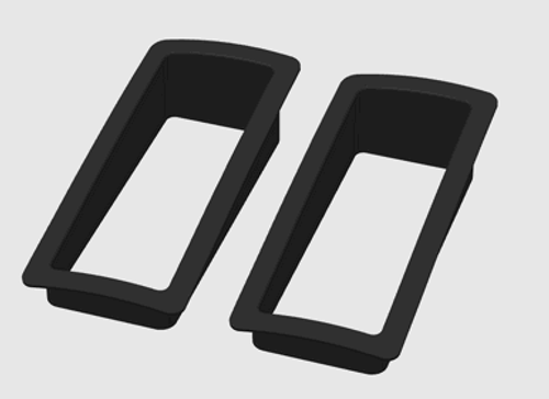 Nissan Silvia S14 – Front Bumper Vent Ducts L+R Nissan Silvia S14 – Front Bumper Vent Ducts L+R