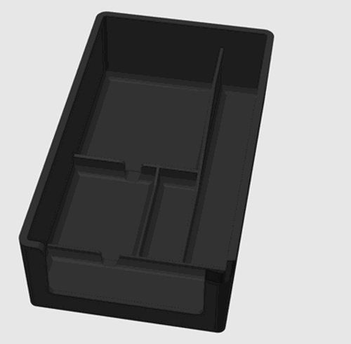 Audi B9 Center Console Tray | Organizer Insert for A4, A5, S4, S5 (Without 12V Socket) Audi B9 Center Console Tray | Organizer Insert for A4, A5, S4, S5 (Without 12V Socket)