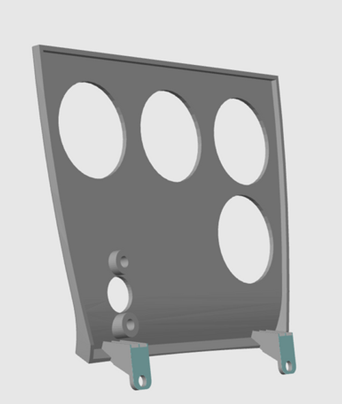 Gauge Maxi Mod Dashboard Panel – S14a Nissan Silvia 200SX Gauge Maxi Mod Dashboard Panel – S14a Nissan Silvia 200SX