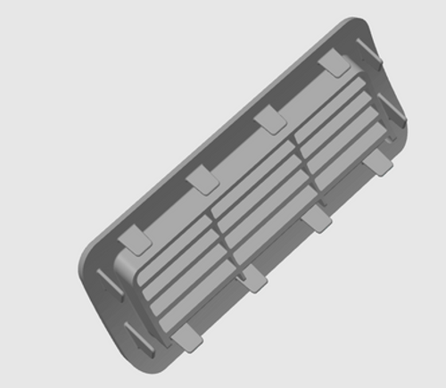 FC RX-7 Rear Carpet Vent Insert – Interior Vent Replacement for Mazda RX7 FC3S FC RX-7 Rear Carpet Vent Insert – Interior Vent Replacement for Mazda RX7 FC3S