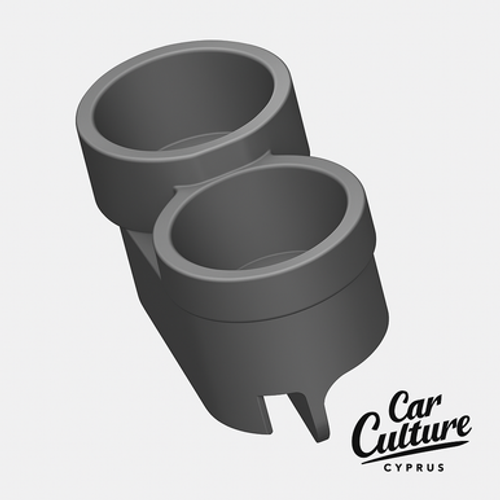 Dual Cup Holder for BMW E34 – Center Console Insert Dual Cup Holder for BMW E34 – Center Console Insert