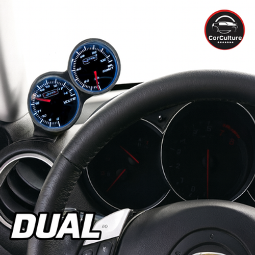 Mazda RX-8 Air Vent Gauge Pod – Single or Dual 52mm Gauge Holder | LHD & RHD Compatible | Custom Fit Mazda RX-8 Air Vent Gauge Pod – Single or Dual 52mm Gauge Holder | LHD & RHD Compatible | Custom Fit