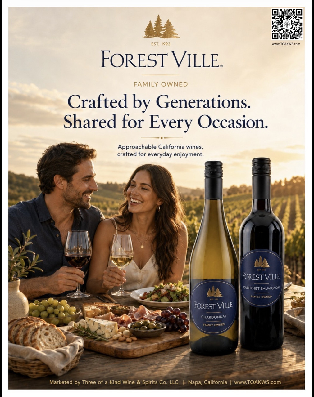 ForestVille Chardonnay lifestyle