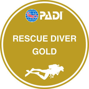 PADI Rescue Diver Gold PADI Rescue Diver Gold