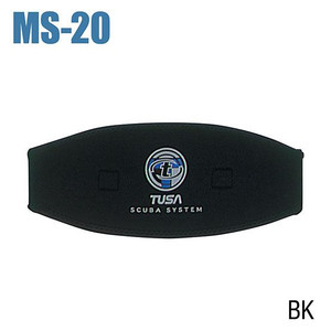 TUSA Mask Strap Cover BK TUSA Mask Strap Cover BK