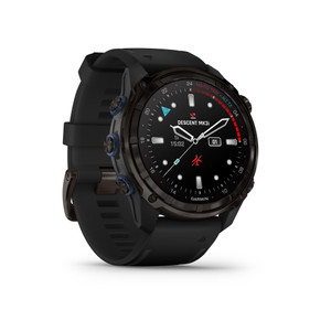 GARMIN Descent™ Mk3i – 51 mm, Carbon Grey DLC Titanium With Black Silicone Band GARMIN Descent™ Mk3i – 51 mm, Carbon Grey DLC Titanium With Black Silicone Band
