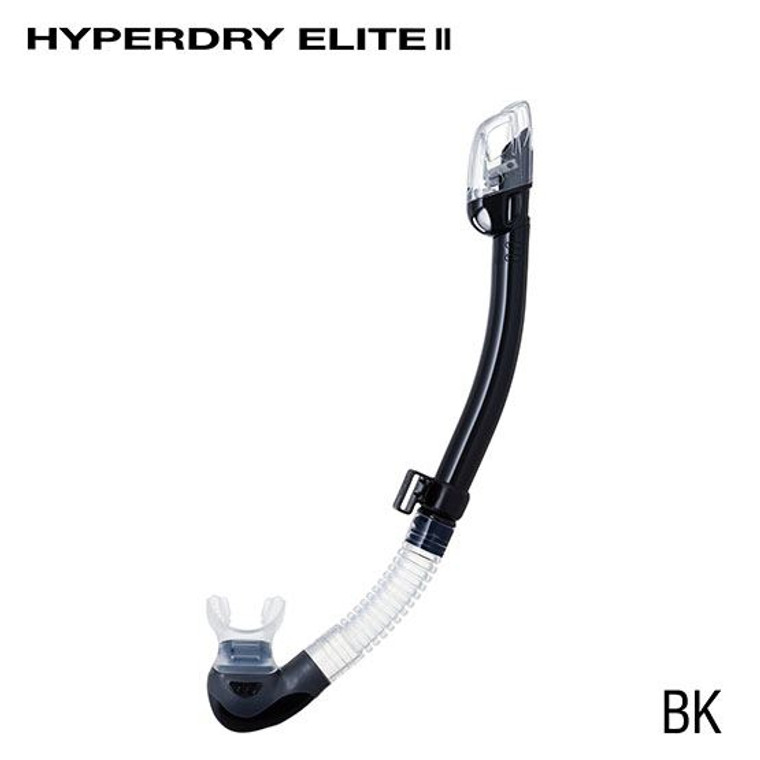 TUSA Hyperdry Elite II Snorkel BK