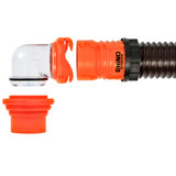 Camco RhinoFLEX 20 Sewer Hose Kit w\/4 In 1 Elbow Caps