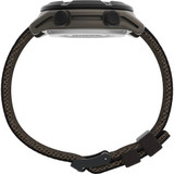 Timex Expedition Trailblazer Activity Tracker + HR - Brown Resin Case - Brown Leather w\/Brown Fabric Strap