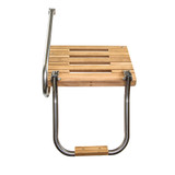 Whitecap Teak Swim Platform w\/Ladder f\/Outboard Motors [60902]