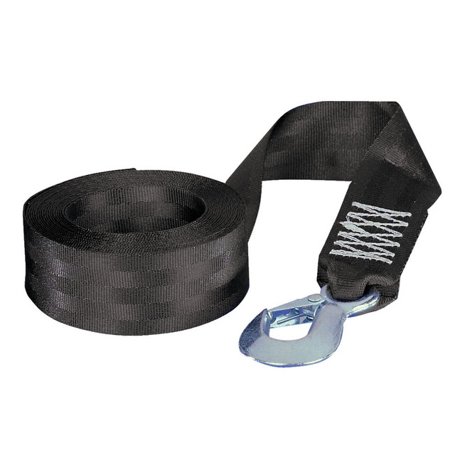 Fulton 2" x 20' Winch Strap w/Hook - 2,600lbs Max Load Fulton 18.99 Explore Gear