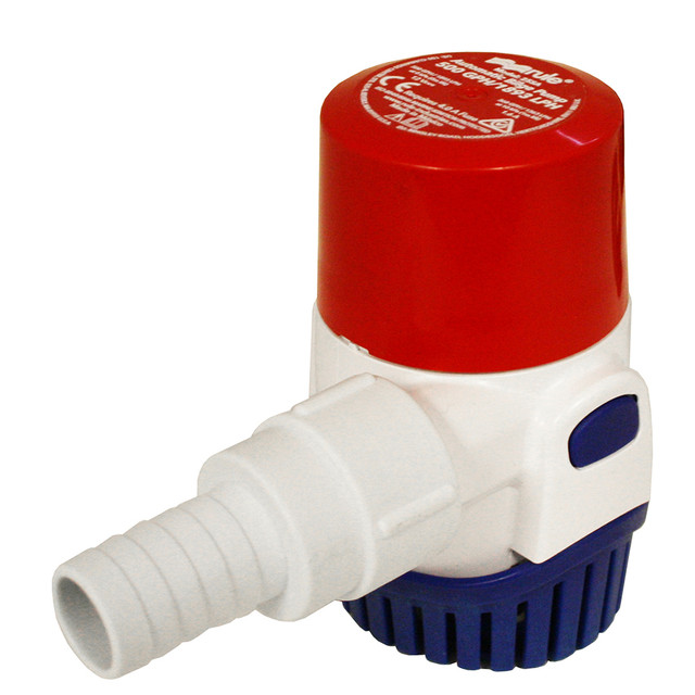 Rule 500GPH Electronic Sensing Bilge Pump - 12V Rule 96.99 Explore Gear