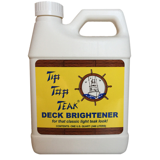 Tip Top Teak Deck Brightener - Quart Tip Top Teak 14.99 Explore Gear