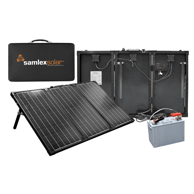 Samlex Portable Solar Charging Kit - 135W Samlex America 615 Explore Gear