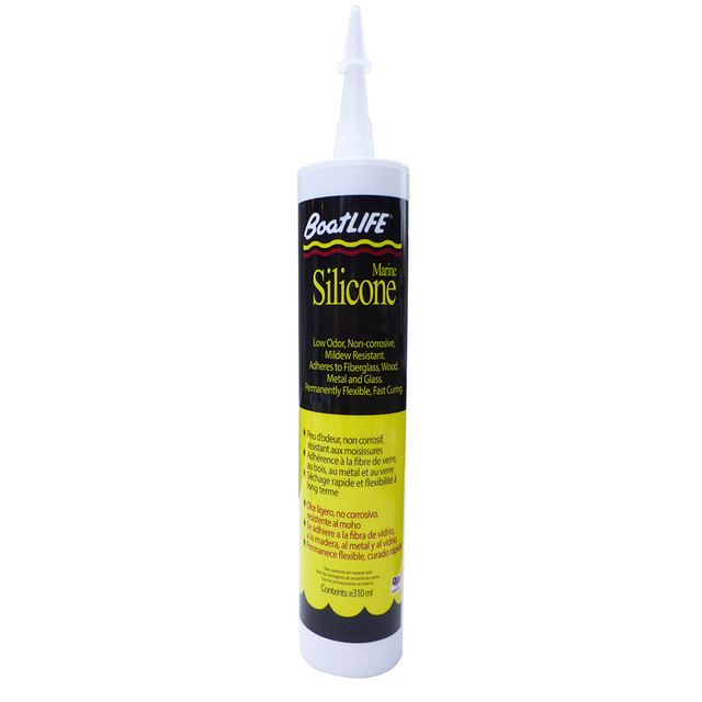 BoatLIFE Silicone Rubber Sealant Cartridge - Clear BoatLIFE 19.99 Explore Gear