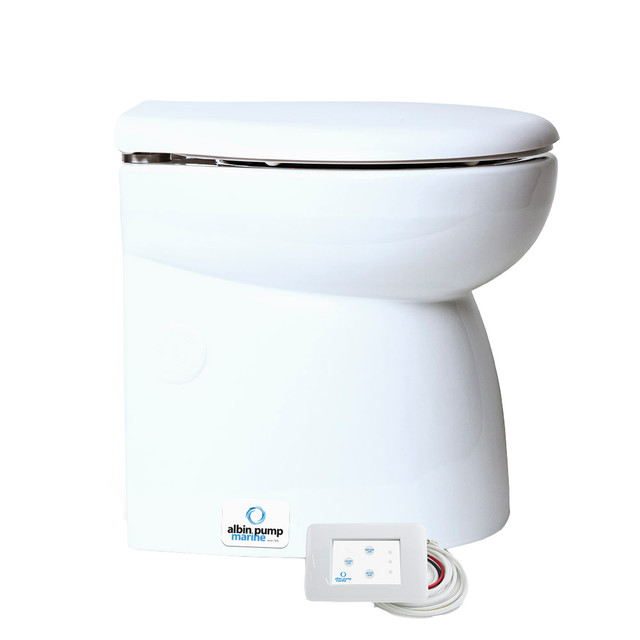 Albin Group Marine Toilet Silent Premium - 12V Albin Group 862.99 Explore Gear