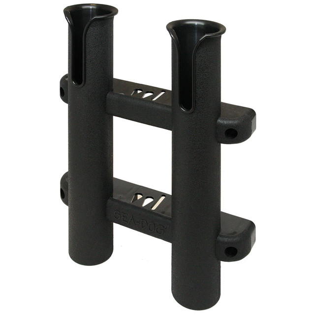 Sea-Dog Two Pole Side Mount Rod Storage Rack - Black Sea-Dog 20.99 Explore Gear