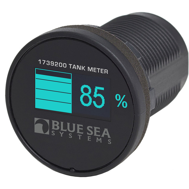 Blue Sea 1739200 Mini OLED Tank Meter - Blue Blue Sea Systems 52.99 Explore Gear