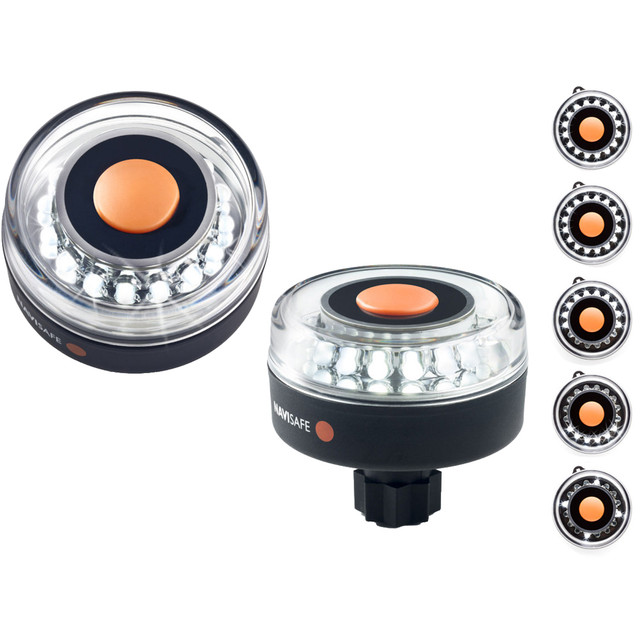 Navisafe Navilight All-White 5 Mode 360 2NM w/RAILBLAZA Base Navisafe 80.99 Explore Gear