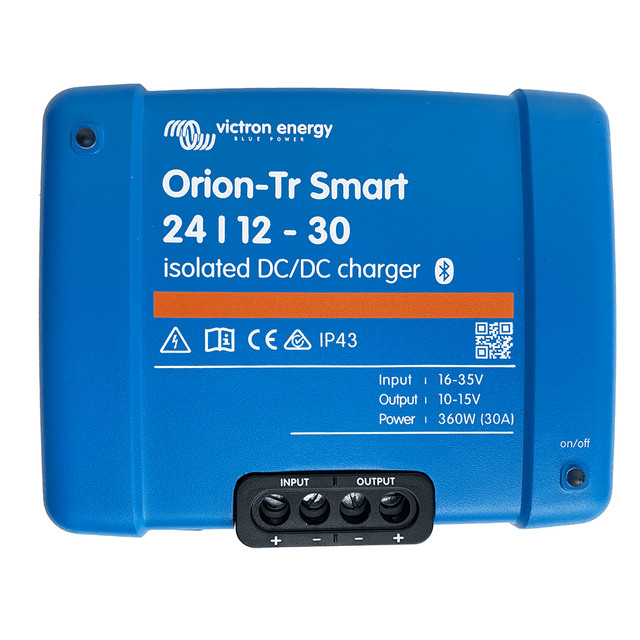 Victron Energy Orion-TR Smart 24/12-30 30A (360W) Isolated DC-DC Charger or Power Supply Victron Energy 257.55 Explore Gear