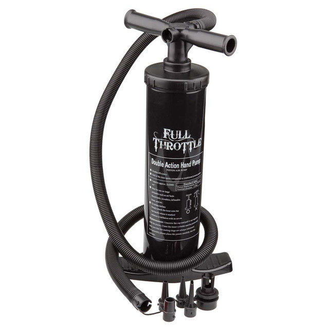 Full Throttle Dual Action Hand Pump - Black Full Throttle 27.99 Explore Gear