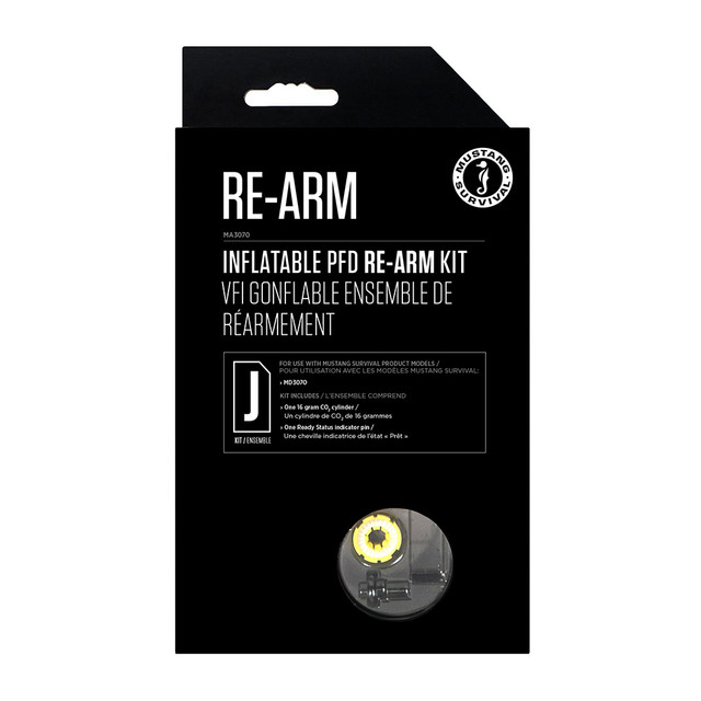 Mustang Re-Arm Kit J 16g - Manual Mustang Survival 16.99 Explore Gear