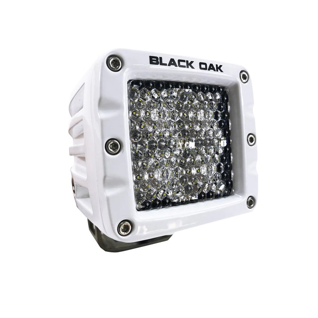 Black Oak Pro Series 2" Diffused Pod - White Black Oak LED 114.75 Explore Gear