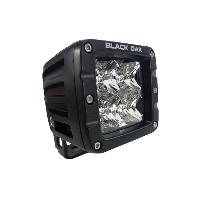 Black Oak Pro Series 2" Flood Pod - Black Black Oak LED 109.65 Explore Gear